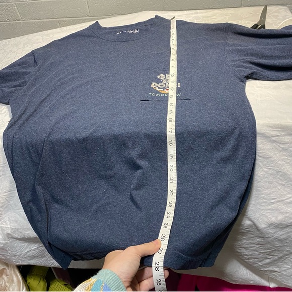 Mens Big Dogs "GET 'ER DONE!" Tomorrow L/S Embroidered Pocket T-Shirt Men’s Med - Picture 3 of 7